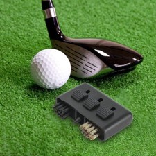 Golf club brush cleaning tool sharpening 3 in 1 portable