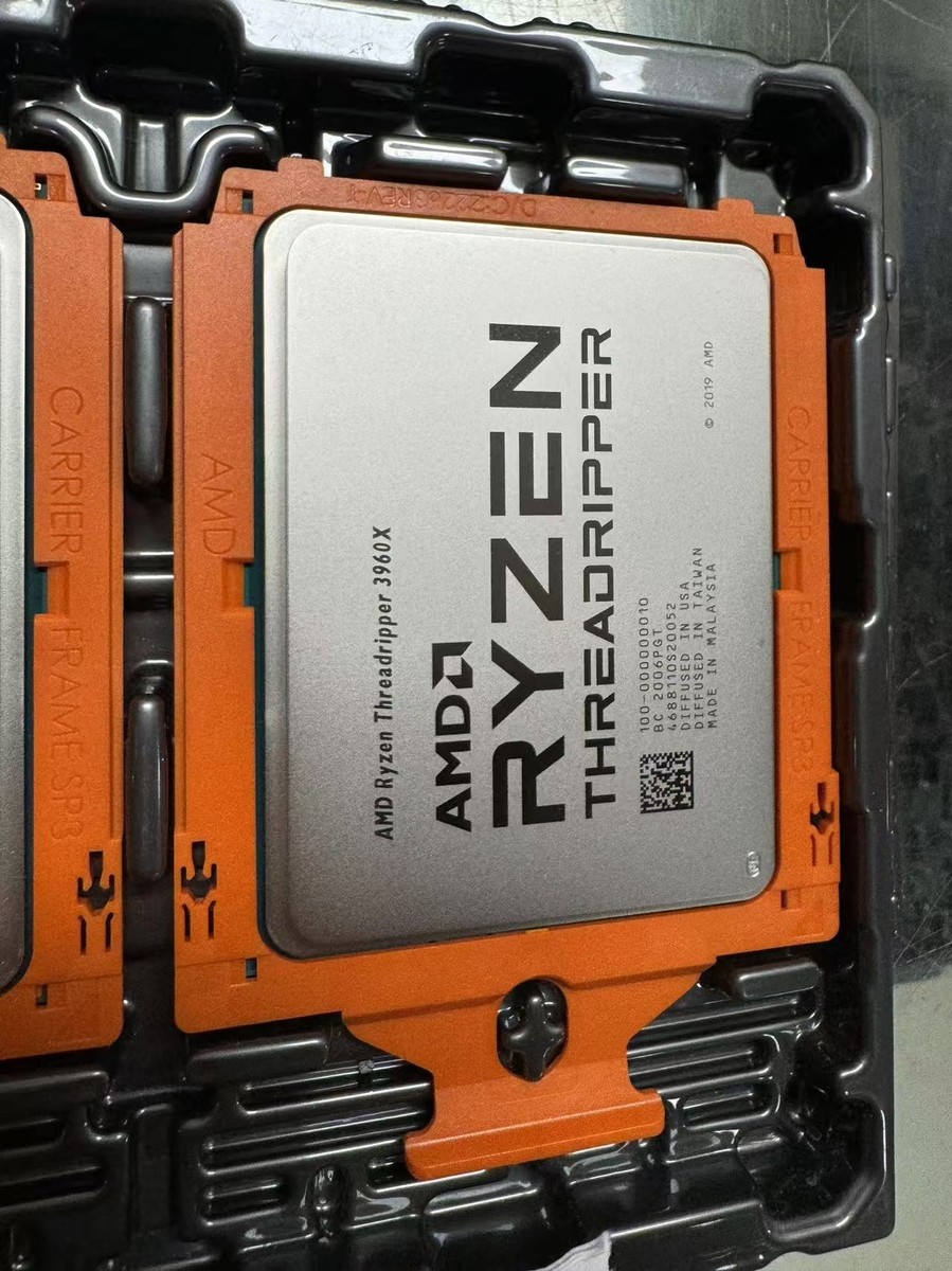AMD Ryzen Threadripper 3960X 24C 48T 3.8Ghz to 4.5Ghz 7nm l3