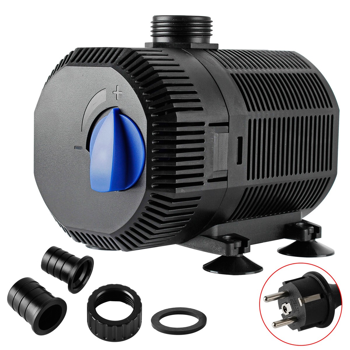 Aquarium Pumpe Super ECO Teichpumpe 35W, 2300 L/h – Mit Keramik-Achse Für Bachlauf Oder Filter Bachlaufpumpe 2300 L/h