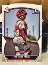 2023 1st Bowman Rickardo Perez BP-27 Philadelphia Phillies Baseball Card 1T