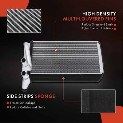 Side By Side Heater Heating Core A-Premium Aluminum Heater Core