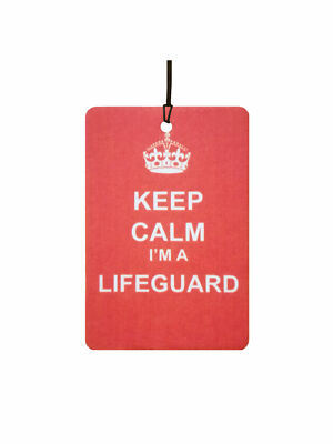 KEEP CALM I'M A LIFEGUARD Auto Lufterfrischer