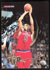 1995-96 3136B NBA HOOPS HIPNOTIZED Juwan Howard Washington Bullets #20