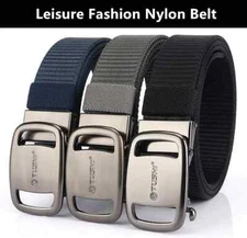 47" TUSHI Male Outdoor Hunting Tactical Belt Men's Military Nylon Waist Strap