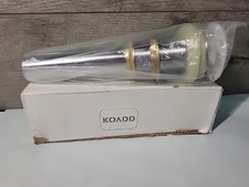 KOADD Pop-Up Bathroom Sink Drain Without Overflow 8" Chrome