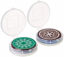 Carrom Tournament Asorted Striker Set Of 2Pcs