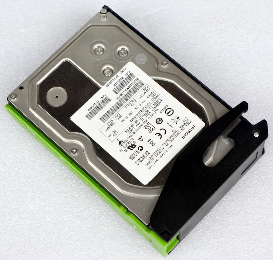 3,5" 8,9CM SAS 12Gb/s FESTPLATTE 2TB HDD HITACHI HUS723020ALS64 0B26312 M973 - Bild 2 von 3