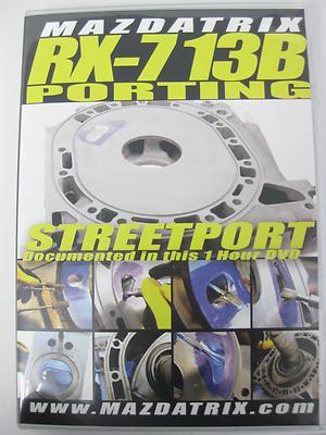 Porting Rotary Engine DVD By Mazdatrix, 13B, 20B, 12A, FD, FC
