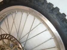 Neumático Delantero 80/100-21 51M Para Moto De Tierra, Duro-medio, Compatible Con Yamaha YZ125/250/450