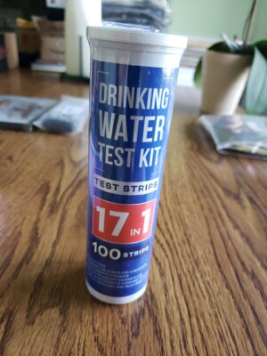 Bestprod 17 in 1 Drinking Water Test Kit 100 Strips Home Water Quality Test New