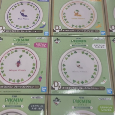 ピクミン　お皿9枚セット Pikmin At Home Collection ceramics Plate 9 types complete set