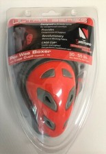 SafeTGuard Ultra Series Pee Wee Boxer w Cage Cup 30-55# Ages 4-7 NEW Red