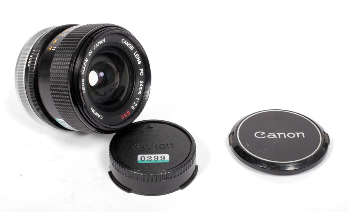 Canon キャノン FD 24㎜ f2.8 SSC レンズ Canon FD 24mm F/2.8 S.S.C. | LENS-DB.COM