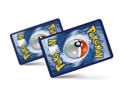 Pokemon TCG Credit Card Skin Stickers UV Vinyl Decal Trading Card Game Skins - 2