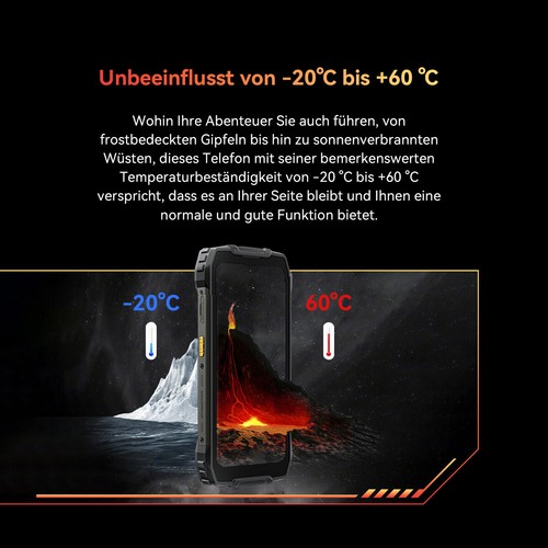 Blackview BV7300 Outdoor Telefon komórkowy Android 14 256GB 15000mAh Podwójne 800LM Światło kempingowe - Zdjęcie 6 z 15