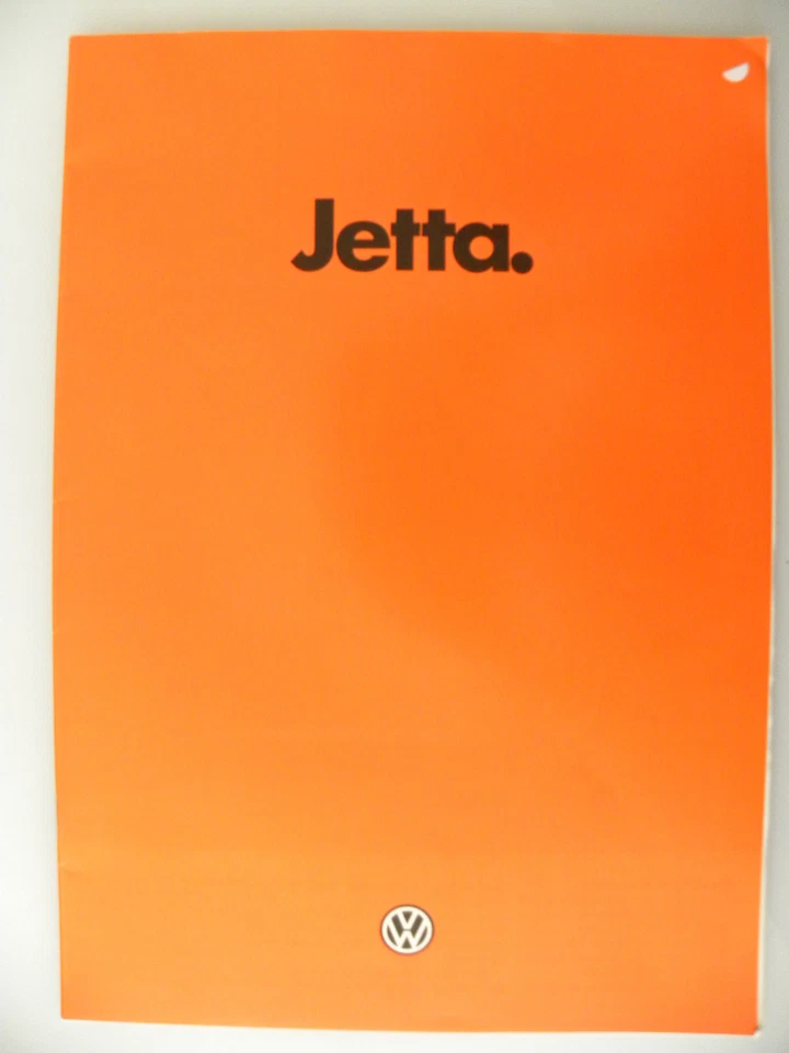 Catalogue / publicité Volkswagen JETTA de 1982 - Photo 1/1