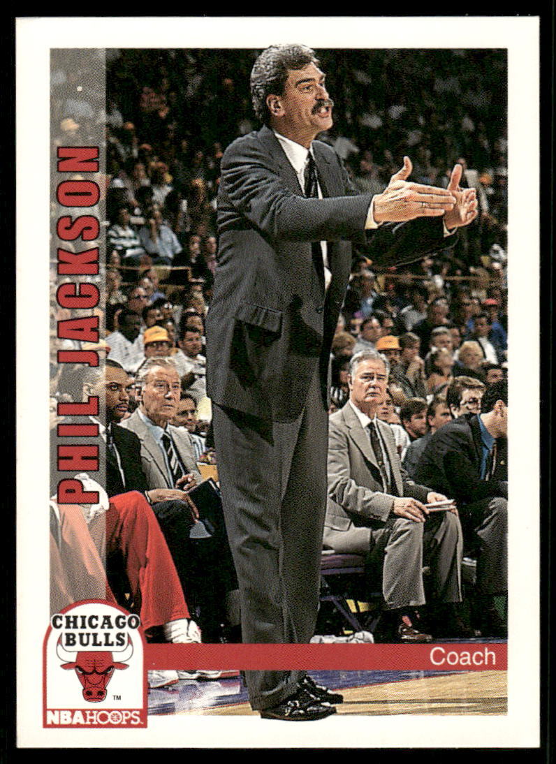 1992-93 Hoops #242 Phil Jackson