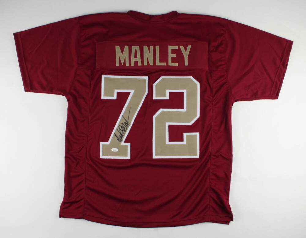 Dexter Manley Autographed Signed Washington Redskins Jersey (JSA COA) 2Super Bowl Champ D.E 