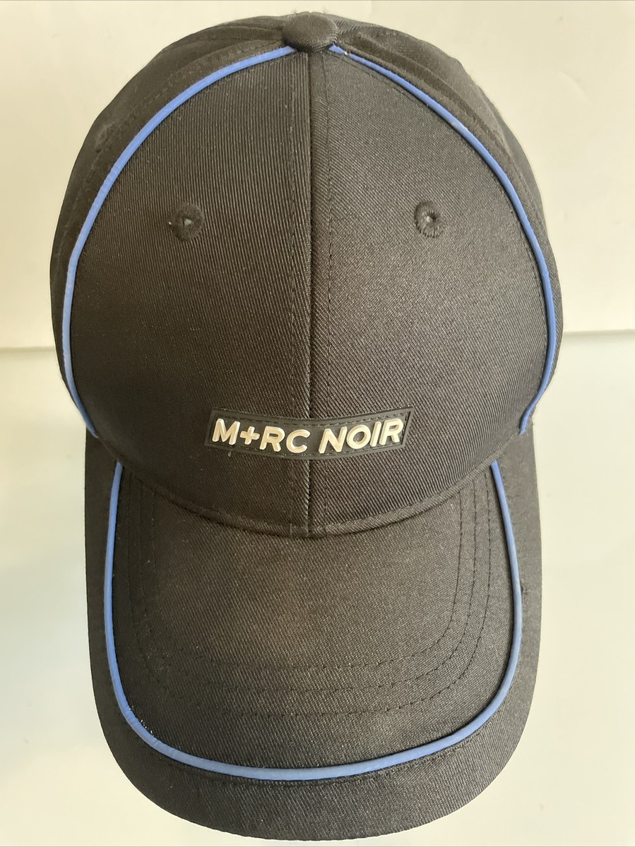 M+RC NOIR Hat Adjustable Black W/ Blue Accent | eBay