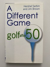 A Different Game: Golf After 50 by Hershel Sarbin (English) Hardcover Book