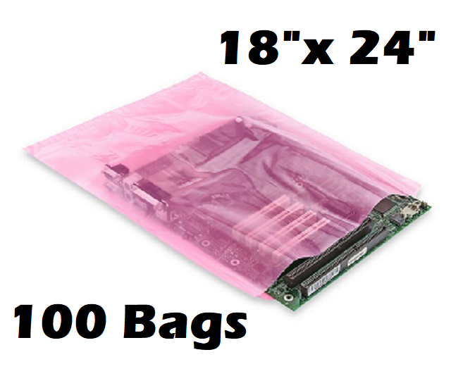100x Anti-static Bags 18
