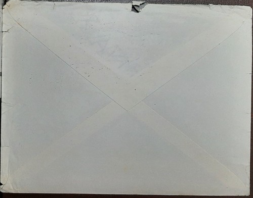 (ITA-222) ITALY 1957 envelope from IMOLA, BOLOGNA to HAMBURG SG938 - Picture 2 of 2