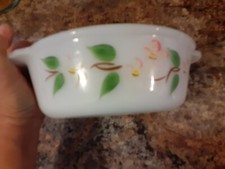 8โ FIRE KING Anchor Hocking Casserole Dish , Made In USA
