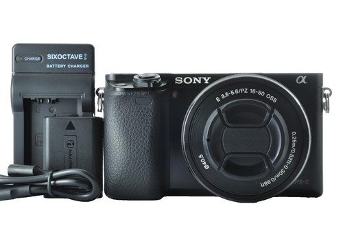 Sony Alpha A6000 Mirrorless Digital Camera With 16-50mm and 55