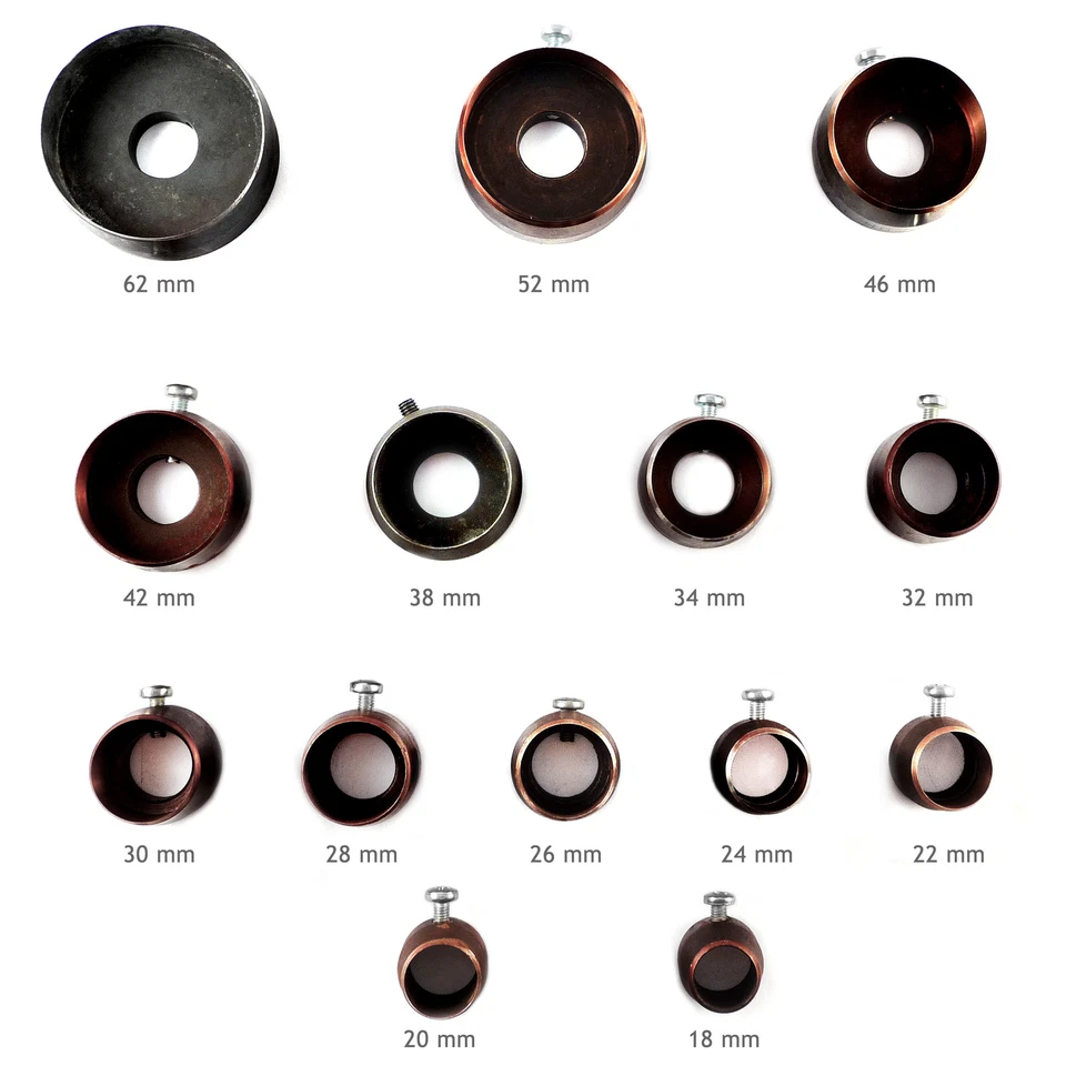 Punch tool circular cutter for leather or fabric, button covering templates AMP - Image 2 of 2