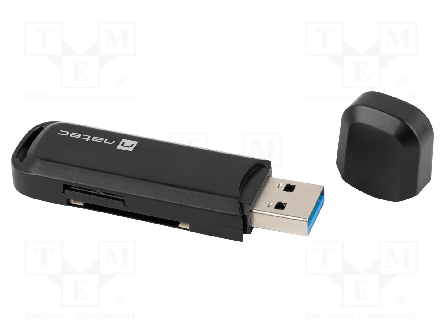 Natec Schwarz Scarab 2 Sd/Microsd Usb 3.0 Kartenleser - Bild 2