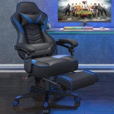 Ergonomic Office Gaming Chair with Adjustable Lumbar Support and Headrest