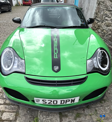 Porsche 911 996 Turbo GT2 996 MK2 2nd Gen 991 style headlights