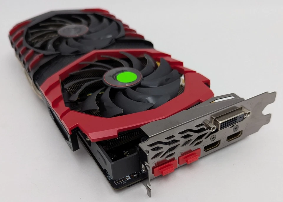 MSI Radeon RX 480 GAMING X 4GB GDDR5 PCI Express 3.0 x16 Video Graphics Card GPU - Image 2 of 4