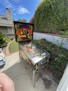 Black Knight pinball machine Pick Up Only