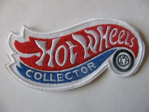 VINTAGE  HOT WHEELS  COLLECTOR  TOY CARS PATCH EMBROIDERED NOS NEW STK FREE SHIP