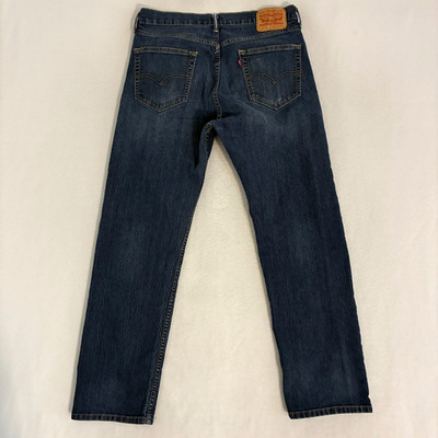 Levis 505 Jeans Mens Size 34x32 (Fit 34x30) Straight Fit Denim Preppy Work Pants