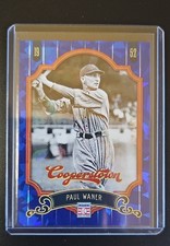 2012 Panini Cooperstown - Paul Waner #52 Blue Crystal Collection /499