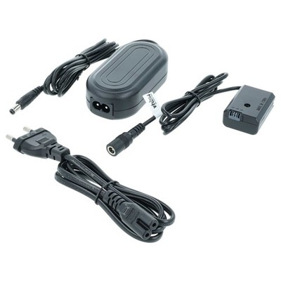 Netzteil für Sony Alpha ILCE-6300 ILCE-6000 ILCE-7RM2 NEX-3 7,6V 2m + DC-Kuppler