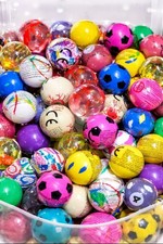 Flummis 32mm Kaugummiautomat Kapselautomat Warenautomat Vending Kindergeburtstag