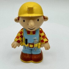 Bob The Builder Figure Toy Cake Topper Construction Hard Hat Man - 2.5" Tall