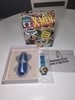 Marvel X-MEN Cyclops Limited Edition Watch XXXX/5000 New in Box 1993