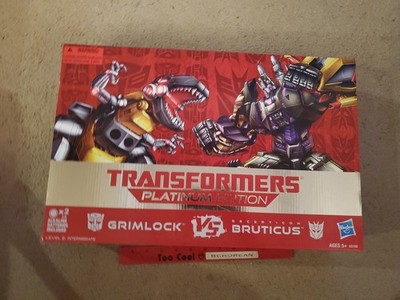 Transformers Platinum Edition FoC Fall Of Cybertron Grimlock Vs Bruticus New