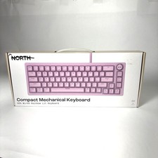 Pink Compact Mechanical Wired Keyboard Rainbow Lit New in Box