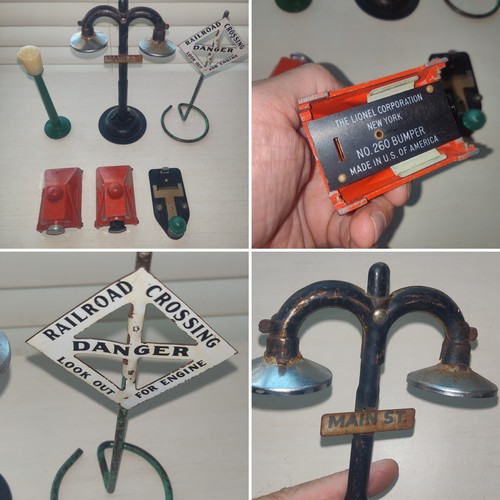Assortment of Vintage (LIONEL) Track-Side Accessories - Picture 1 of 19