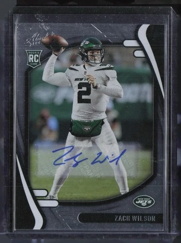 2021 Panini Absolute #102 Zach Wilson Auto Autograph RC Rookie 