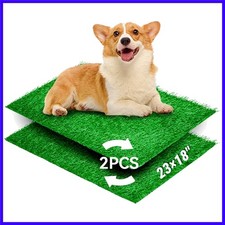 Artificial Dog Grass Pee Pads for Training, Reusable Washable Replacement Tur...