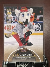 2021-22 Upper Deck UD Canvas Harvey the Hound #C395 Calgary Flames Mascot