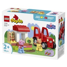 LEGO DUPLO Peppa Pig Tractor and Market Set 10468 Farm Shop Toy Gift