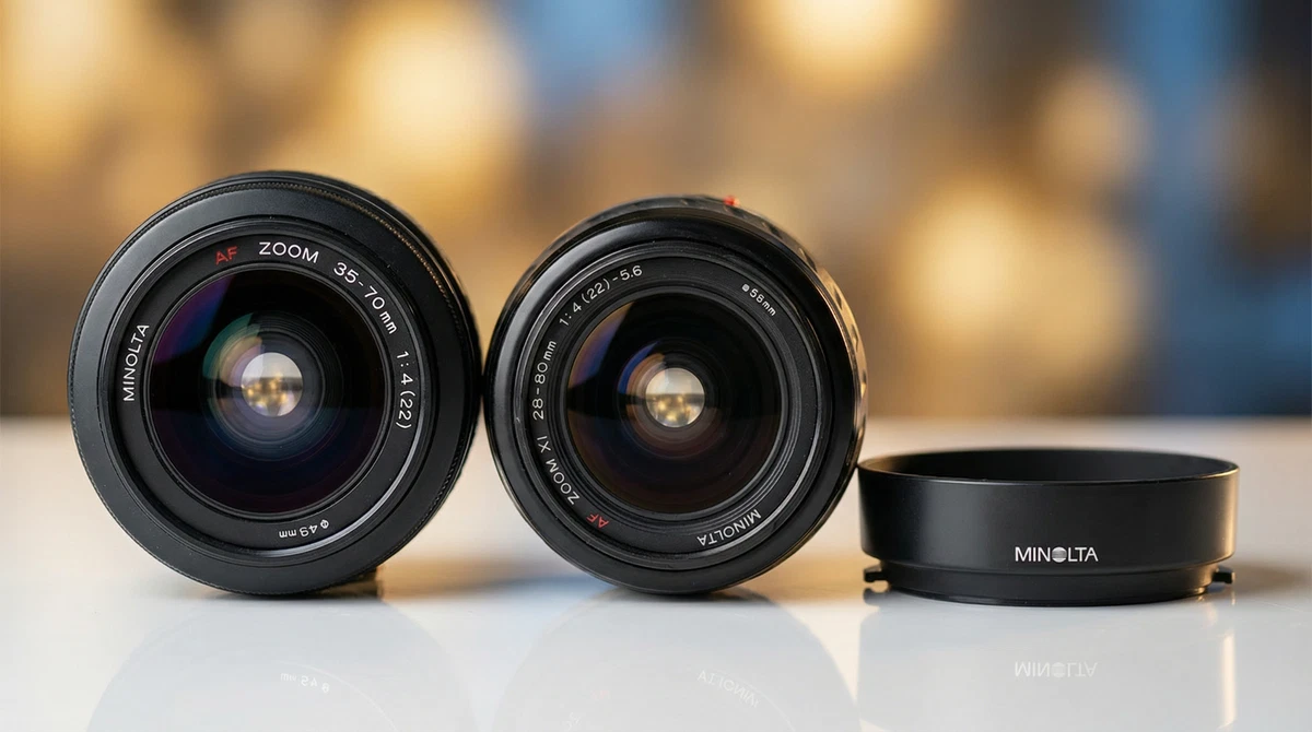 Minolta 28-80mm Focal Camera Lenses for sale | eBay