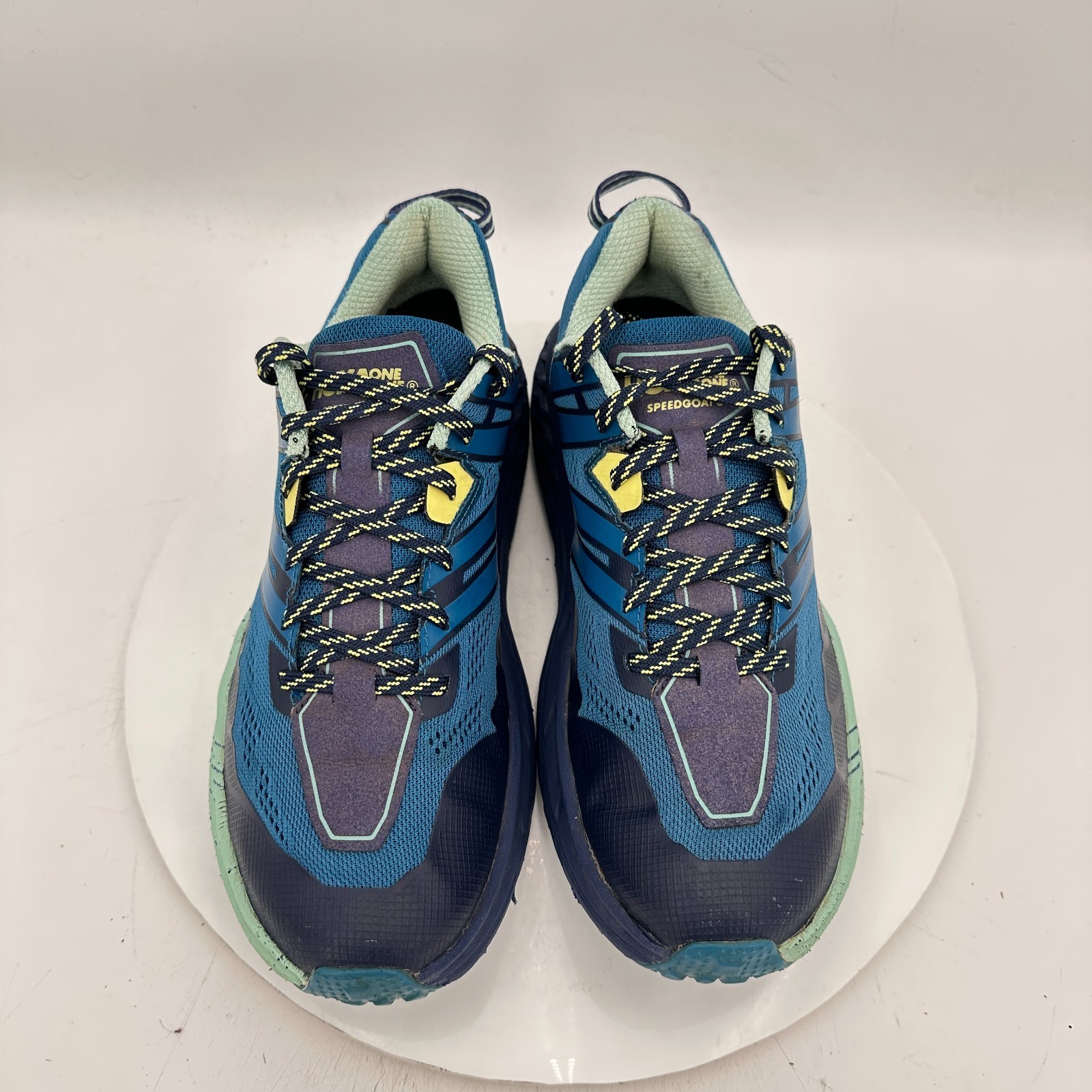 Hoka One One Speedgoat 3 Women Size 9.5 1099734 SMLB Seaport Medieval Blue Shoes thumbnail 3